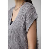 シアーフリンジニットベスト | AZUL BY MOUSSY | 詳細画像28 