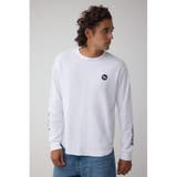 袖刺繍ワッフルトップス | AZUL BY MOUSSY | 詳細画像3 