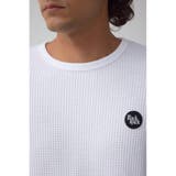 袖刺繍ワッフルトップス | AZUL BY MOUSSY | 詳細画像9 