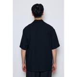 ツートーン切替開襟半袖シャツ | AZUL BY MOUSSY | 詳細画像7 