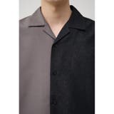 接触冷感フェイクスウェードバイカラーシャツ | AZUL BY MOUSSY | 詳細画像28