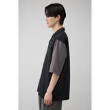 接触冷感フェイクスウェードバイカラーシャツ | AZUL BY MOUSSY | 詳細画像26