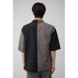 接触冷感フェイクスウェードバイカラーシャツ | AZUL BY MOUSSY | 詳細画像27