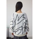 ニュアンス柄ニットトップス | AZUL BY MOUSSY | 詳細画像7 