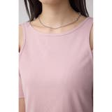 デザインネックショートTシャツ | AZUL BY MOUSSY | 詳細画像26