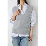 シャギーニットベスト | AZUL BY MOUSSY | 詳細画像20