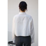 フロントギャザーシャツ | AZUL BY MOUSSY | 詳細画像6