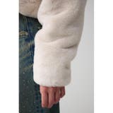 ファーショートコート | AZUL BY MOUSSY | 詳細画像10 