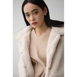 ファーショートコート | AZUL BY MOUSSY | 詳細画像1 