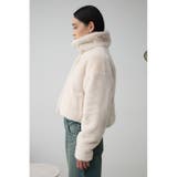 ファーショートコート | AZUL BY MOUSSY | 詳細画像5 