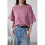 D/PNK3 | クルーネックルーズニット | AZUL BY MOUSSY