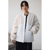 スウィッチングボアブルゾン | AZUL BY MOUSSY | 詳細画像3
