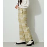 SHEER CHECK PANTS | AZUL BY MOUSSY | 詳細画像12 