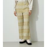 SHEER CHECK PANTS | AZUL BY MOUSSY | 詳細画像15 