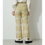 SHEER CHECK PANTS | AZUL BY MOUSSY | 詳細画像17 