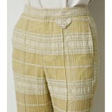 SHEER CHECK PANTS | AZUL BY MOUSSY | 詳細画像18 