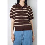 シアーポロニットトップス | AZUL BY MOUSSY | 詳細画像11 