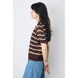 シアーポロニットトップス | AZUL BY MOUSSY | 詳細画像12 