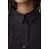 ラウンドヘムルーズシャツ | AZUL BY MOUSSY | 詳細画像8 