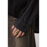 ラウンドヘムルーズシャツ | AZUL BY MOUSSY | 詳細画像11 