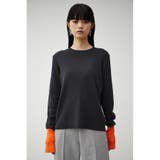 COLOR CUFF BLOCK KNIT TOPS | AZUL BY MOUSSY | 詳細画像35 