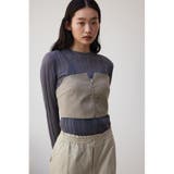 ジップビスチェ | AZUL BY MOUSSY | 詳細画像2