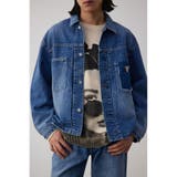 BLU | AZUL DENIMロゴプレートジャケット | AZUL BY MOUSSY