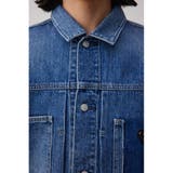 AZUL DENIMロゴプレートジャケット | AZUL BY MOUSSY | 詳細画像7