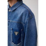 AZUL DENIMロゴプレートジャケット | AZUL BY MOUSSY | 詳細画像8