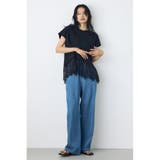 裾レースドッキングトップス | AZUL BY MOUSSY | 詳細画像14