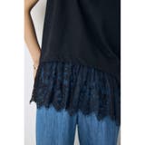 裾レースドッキングトップス | AZUL BY MOUSSY | 詳細画像17