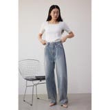 AZUL DENIM タックカーブデニム | AZUL BY MOUSSY | 詳細画像13 
