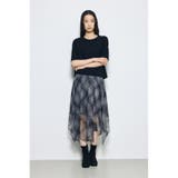 カシミヤミックスハーフスリーブニット | AZUL BY MOUSSY | 詳細画像15 