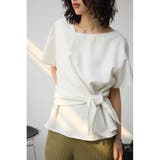 O/WHT1 | 2WAYサイドタイブラウス | AZUL BY MOUSSY