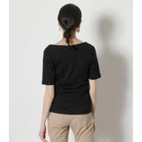 SQUARE NECK RIB TOPS | AZUL BY MOUSSY | 詳細画像17 