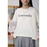 O/WHT1 | ボリュームスリーブドッキングTシャツ | AZUL BY MOUSSY