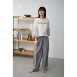 ボリュームスリーブドッキングTシャツ | AZUL BY MOUSSY | 詳細画像2 