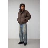 ソリッド中綿ハイネックブルゾン | AZUL BY MOUSSY | 詳細画像18