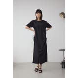 サイドシャーリングワンピース | AZUL BY MOUSSY | 詳細画像4