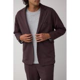 D/BRN3 | メランジツイルテーラードジャケット | AZUL BY MOUSSY