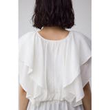 ラッフルペプラムブラウス | AZUL BY MOUSSY | 詳細画像9 