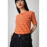 MULTICOLOR BORDER RIB TOPS | AZUL BY MOUSSY | 詳細画像21 