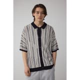 ポロ襟クージーニットトップス | AZUL BY MOUSSY | 詳細画像3