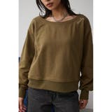 KHA | オフショルダーウラケトップス | AZUL BY MOUSSY