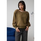 オフショルダーウラケトップス | AZUL BY MOUSSY | 詳細画像13 