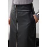 フェイクレザーZIPタイトスカート | AZUL BY MOUSSY | 詳細画像10 