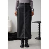 フェイクレザーZIPタイトスカート | AZUL BY MOUSSY | 詳細画像5 