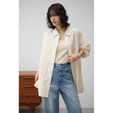 コットンリネンバックデザインシャツ | AZUL BY MOUSSY | 詳細画像2 