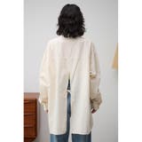 コットンリネンバックデザインシャツ | AZUL BY MOUSSY | 詳細画像6 