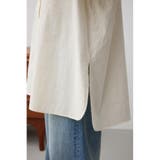 コットンリネンバックデザインシャツ | AZUL BY MOUSSY | 詳細画像11 